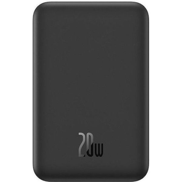 Baseues Magnetic Mini Powerbank 5000mAh 20W Black